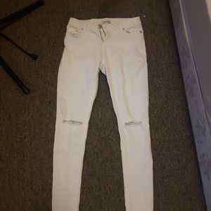 White jeans